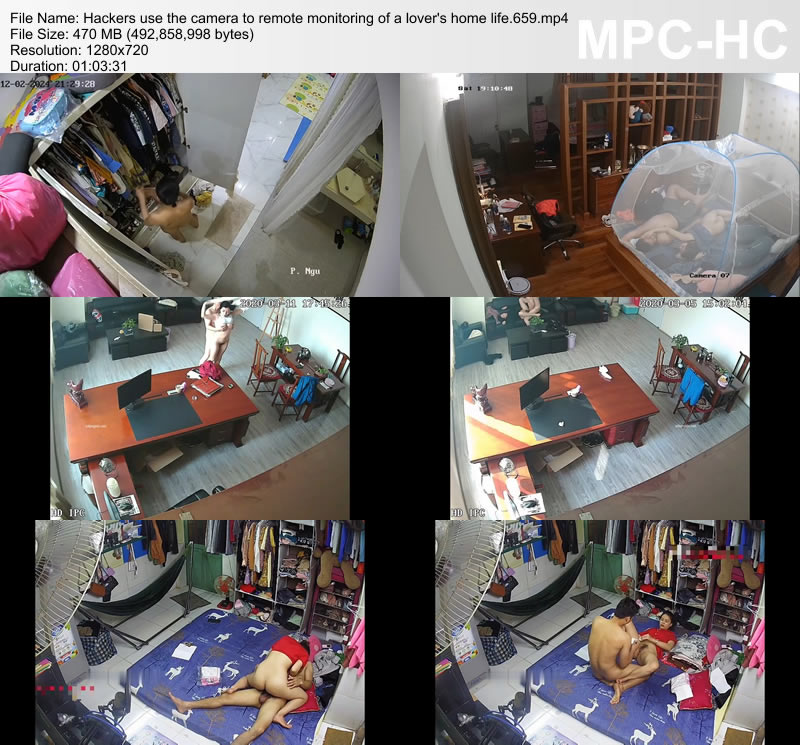 Hackers use the camera to remote monitoring of a lover's home life.659